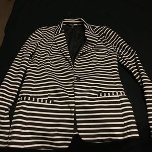 Striped blazer